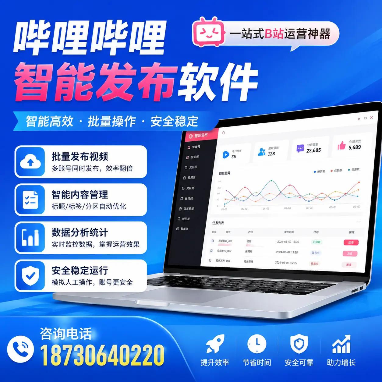 如何通过哔哩哔哩智能发布软件提升 萍乡 企业曝光率